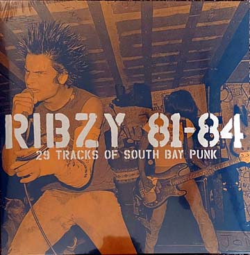 RIBZY "81-84 29 Tracks Of South Bay Punk" LP (PNV)